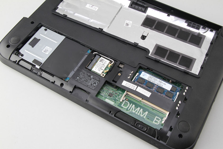Dell Inspiron 14-3421 Disassembly and SSD, RAM, HDD upgrade options