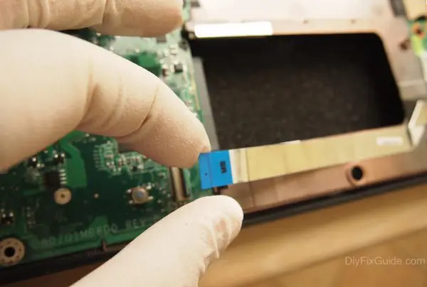 Disconnect the TouchPad cable