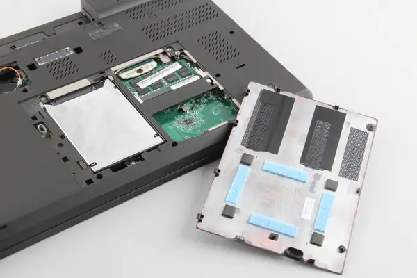 Remove the service cover