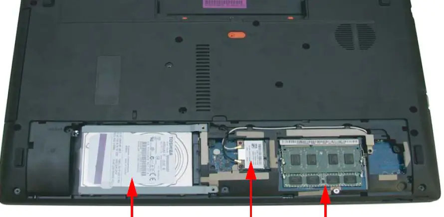 Remove the service cover
