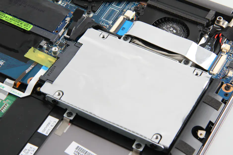 Remove the hard drive