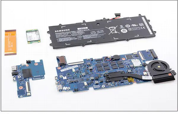 All removed parts