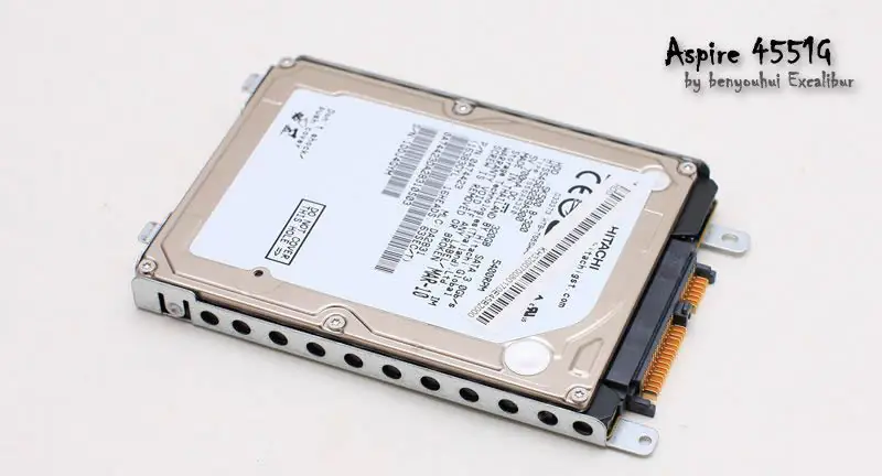 Hitachi 320GB 5400rpm hard drive