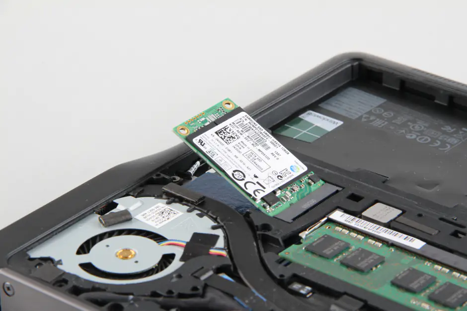 Pull out the SSD