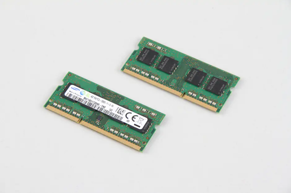 Two Samsung memory modules