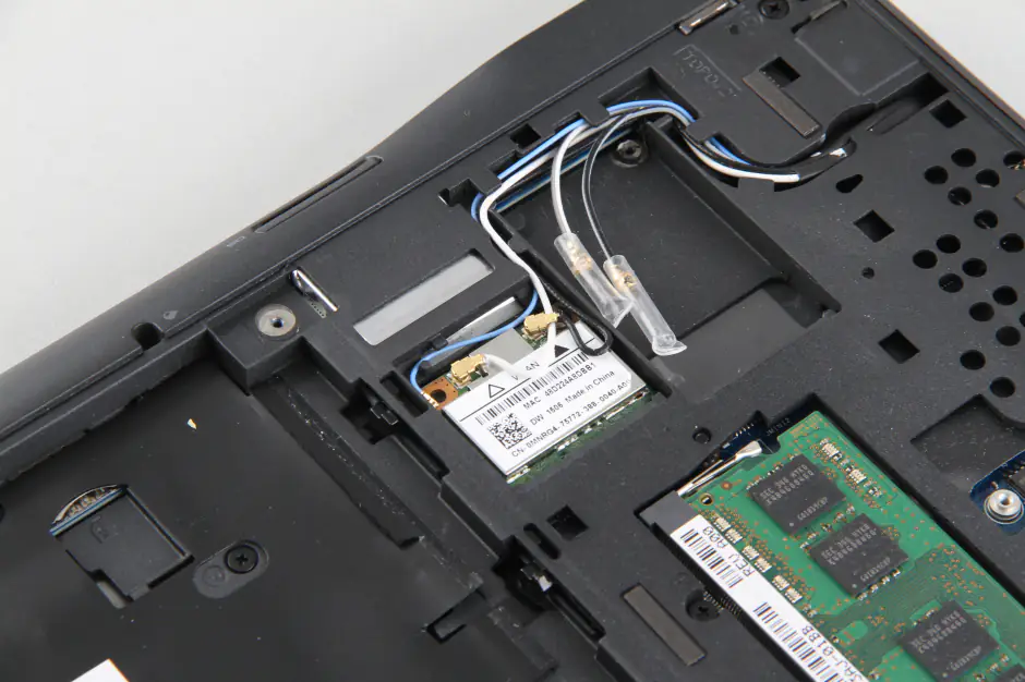 Remove the wireless card