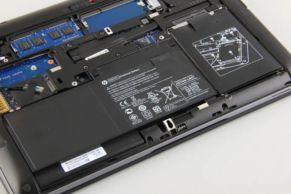 Remove the battery.