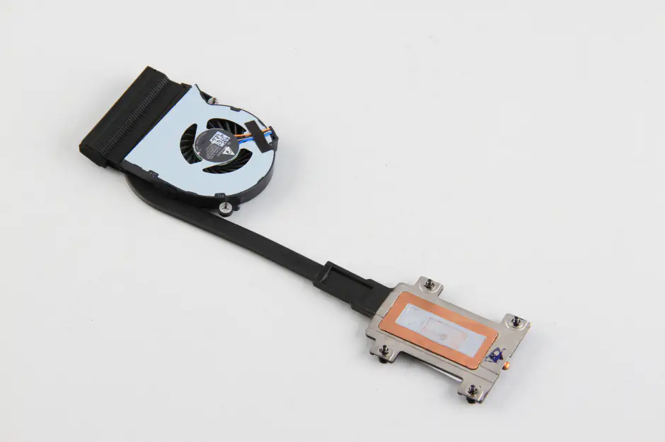 CPU fan and heat sink assembly