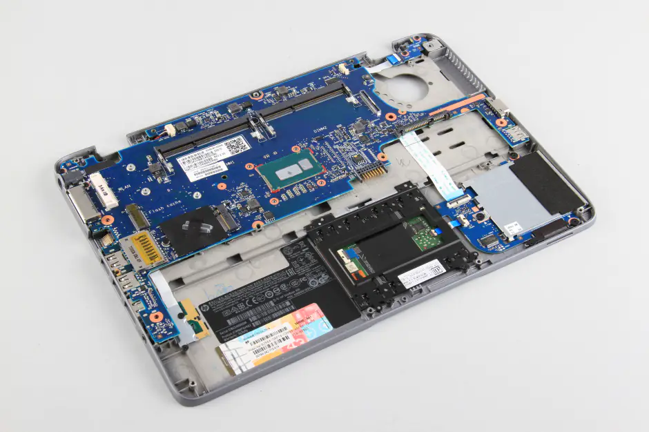 Remove the motherboard