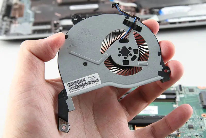Remove the CPU fan