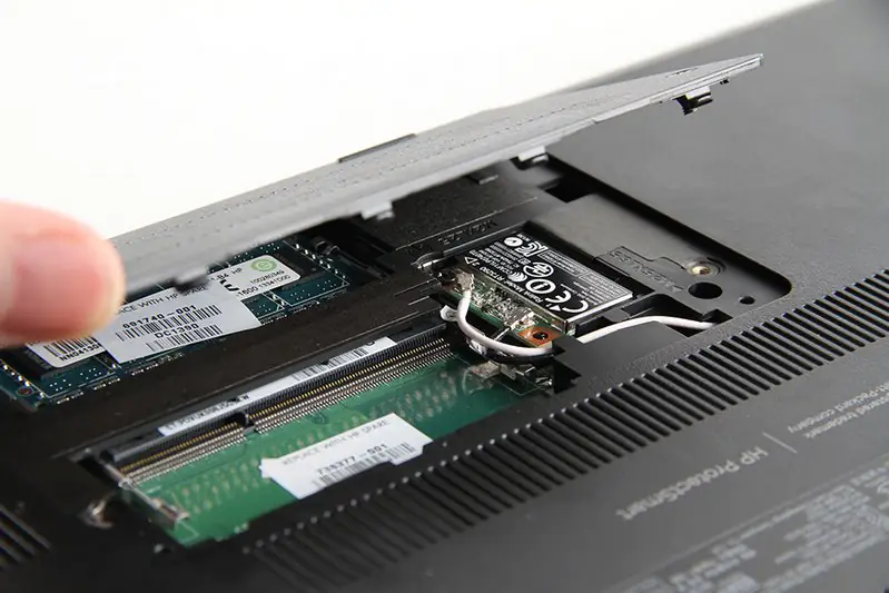 Remove the service cover