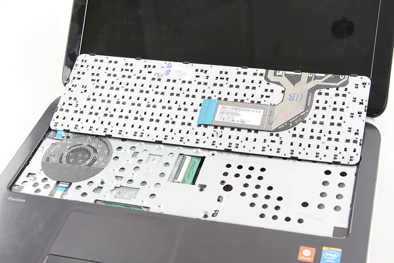 Remove the keyboard