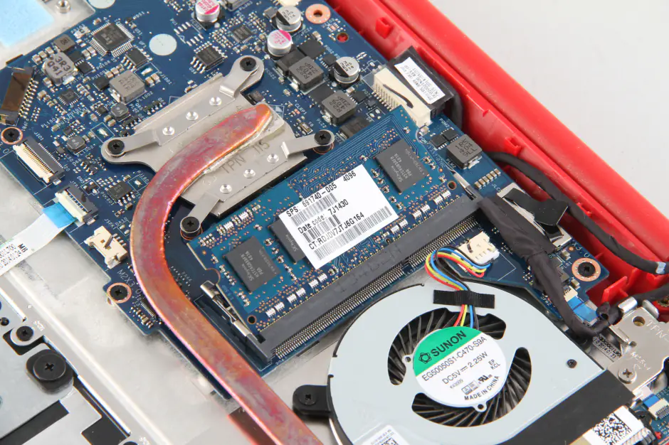 Remove the memory module