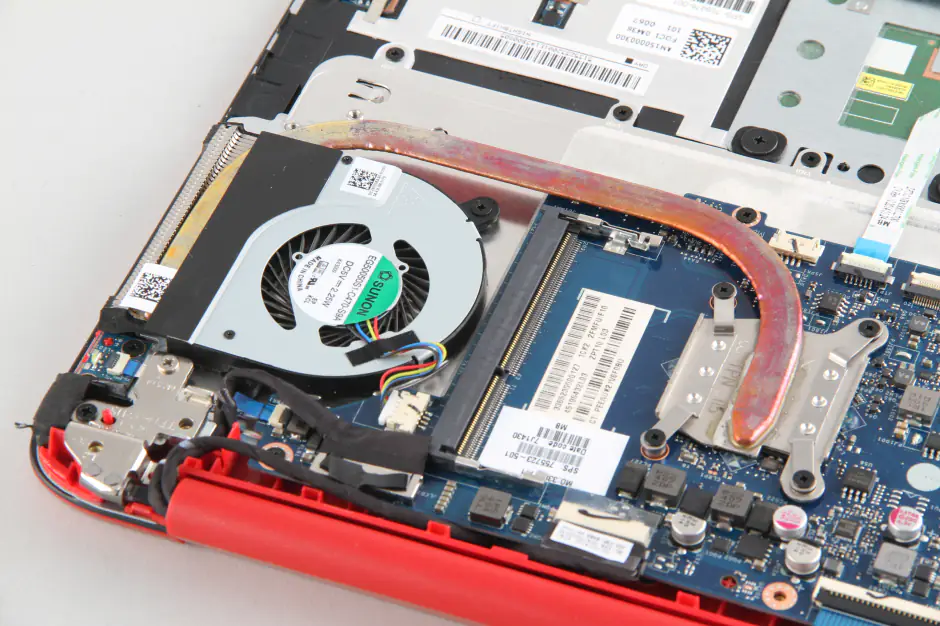 Remove the cooling system