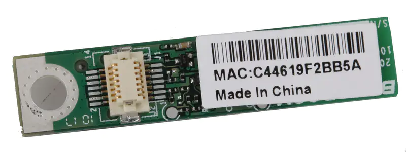 Close-up of the Bluetooth module