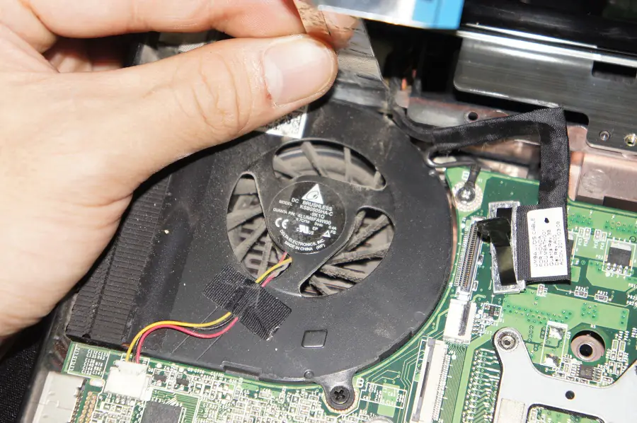 Remove the two screws