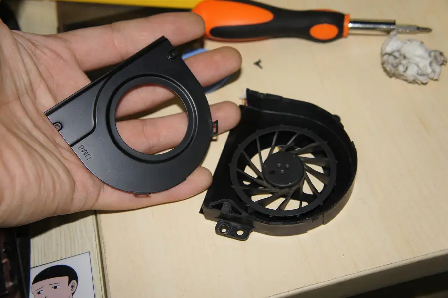 Dell Inspiron 14R N4010 fan