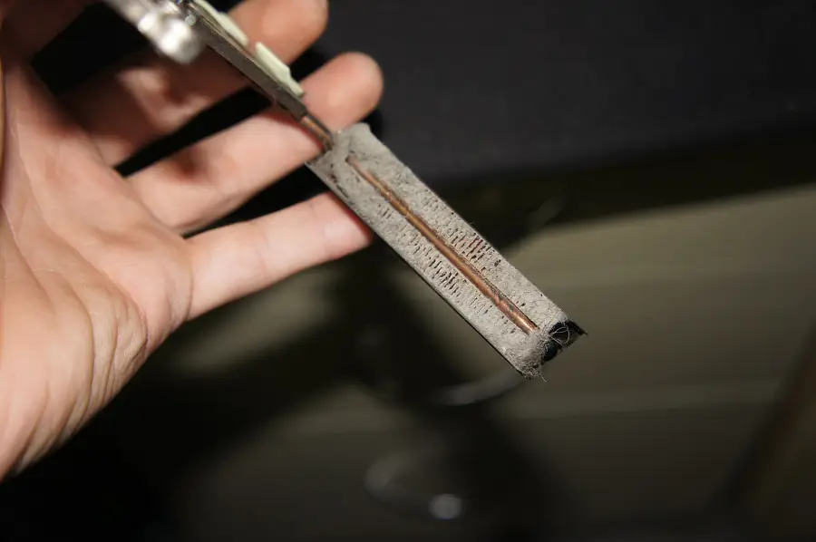 Clean up the heat sink