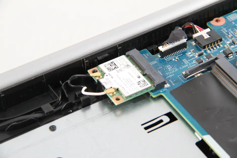 Remove the wireless card