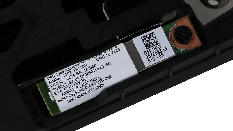 Close-up of the Bluetooth module