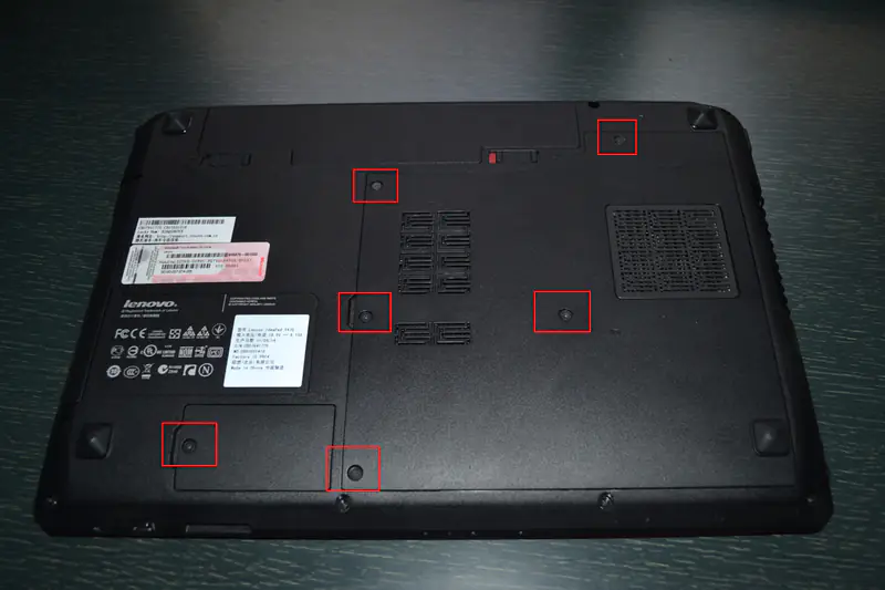 Remove the service cover