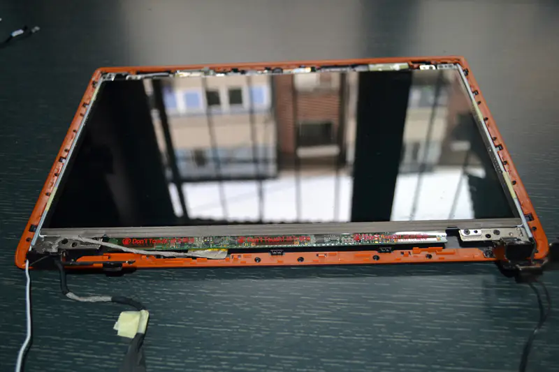 Remove the screen cover