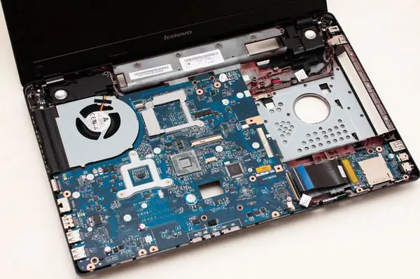 Remove the motherboard