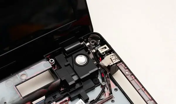 Remove the screen assembly