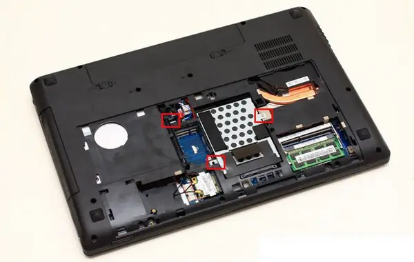 Remove the hard drive
