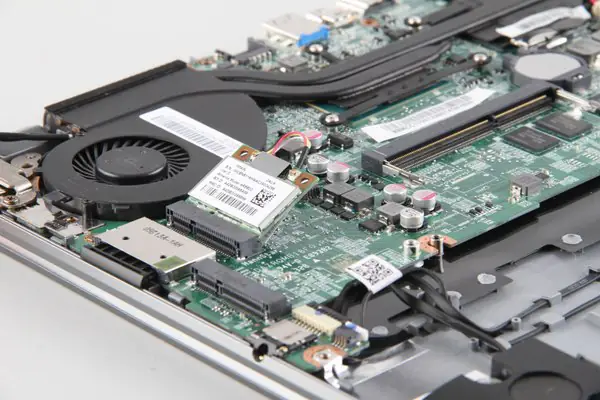 Remove the wireless card