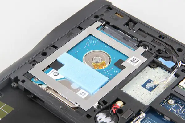 Remove the hard drive