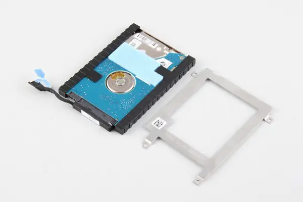 Remove the hard drive from the HDD caddy