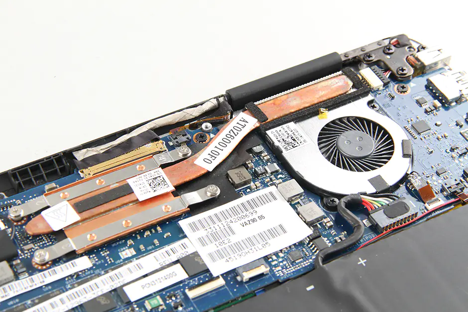 Remove the heat sink and CPU fan