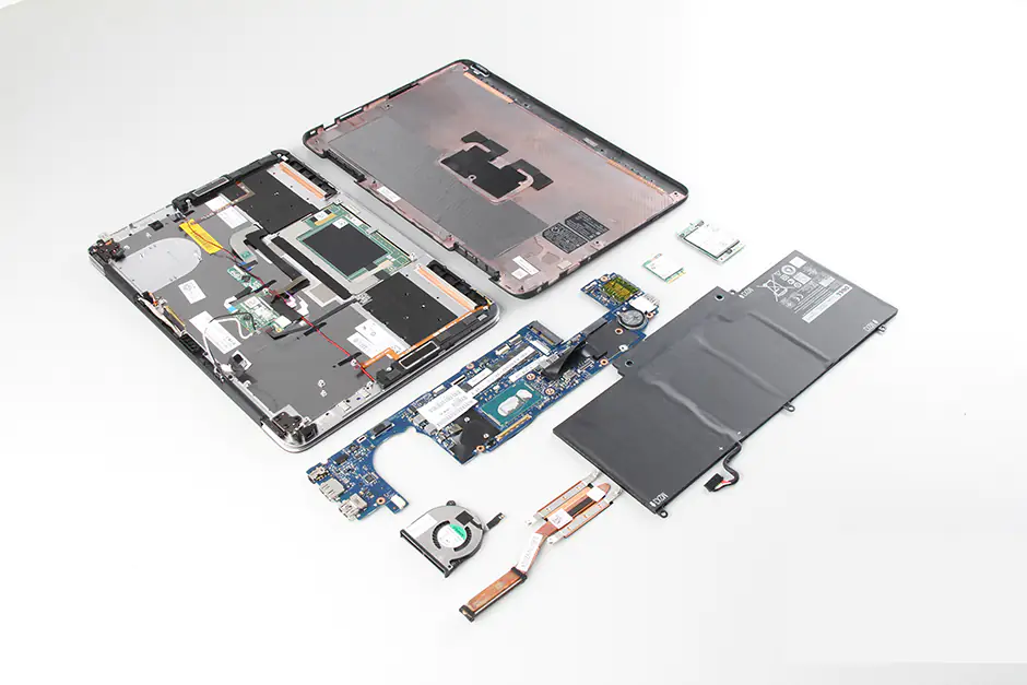 Dell XPS 11 9P33 internal parts