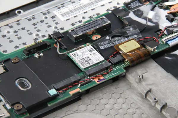 Remove the wireless card
