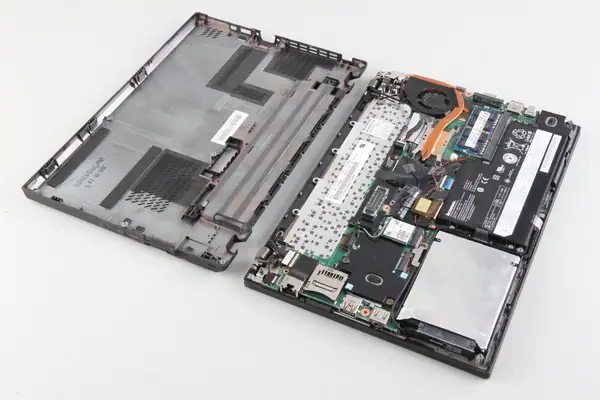 Remove the bottom case