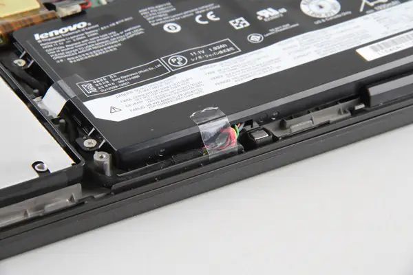 Remove the internal battery