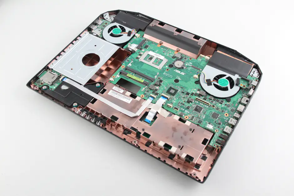 Remove the motherboard