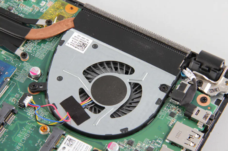 Remove the fan