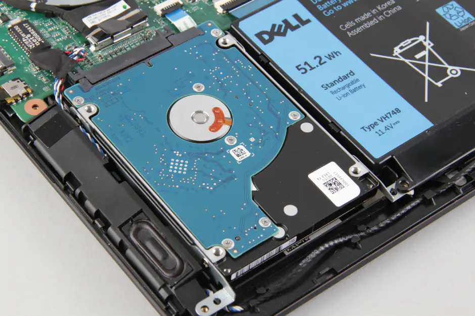 Remove the hard drive