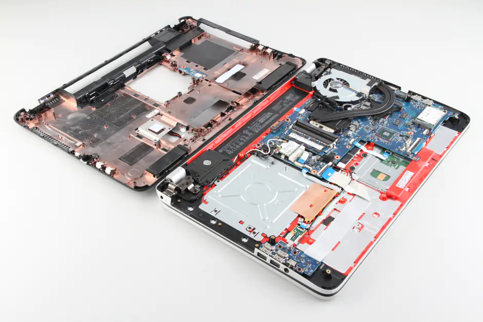 Remove the bottom case