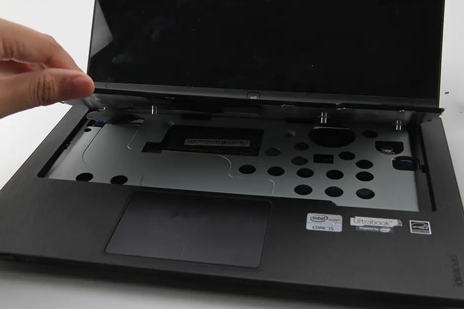 Remove the keyboard