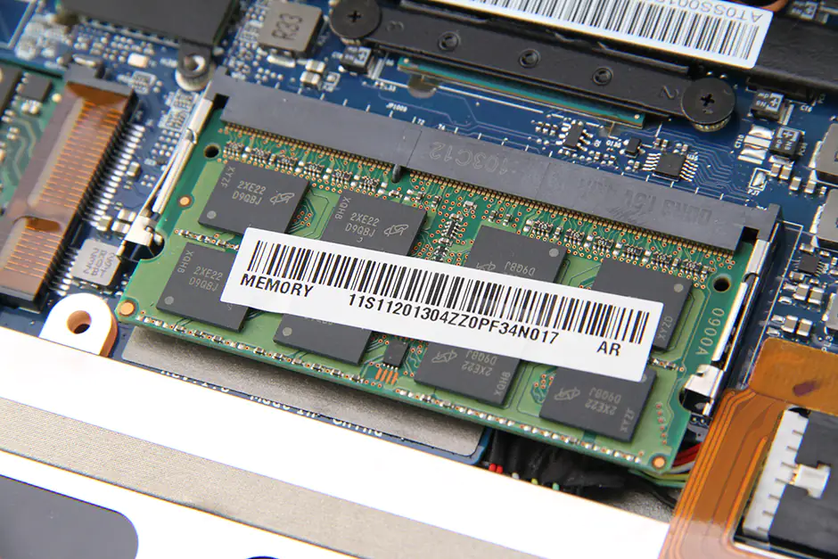 Remove the memory module