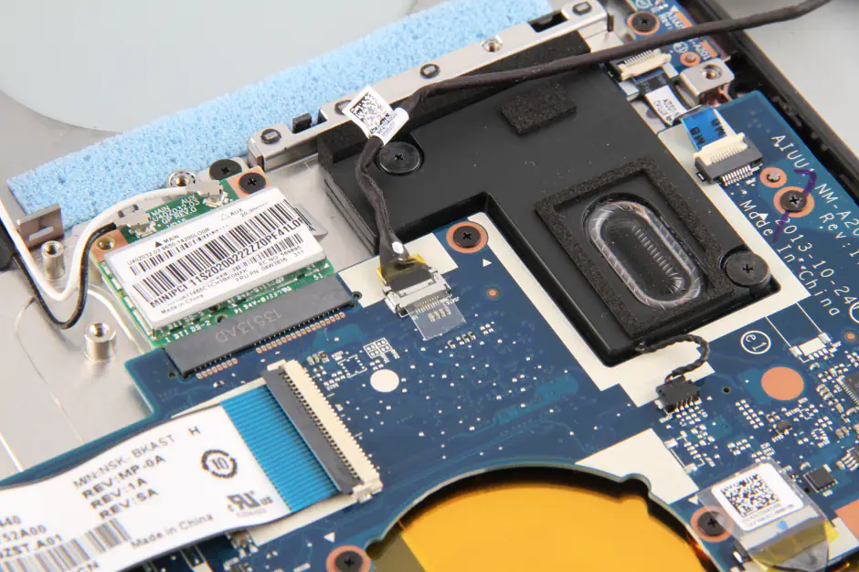 Disconnect the HDD cable