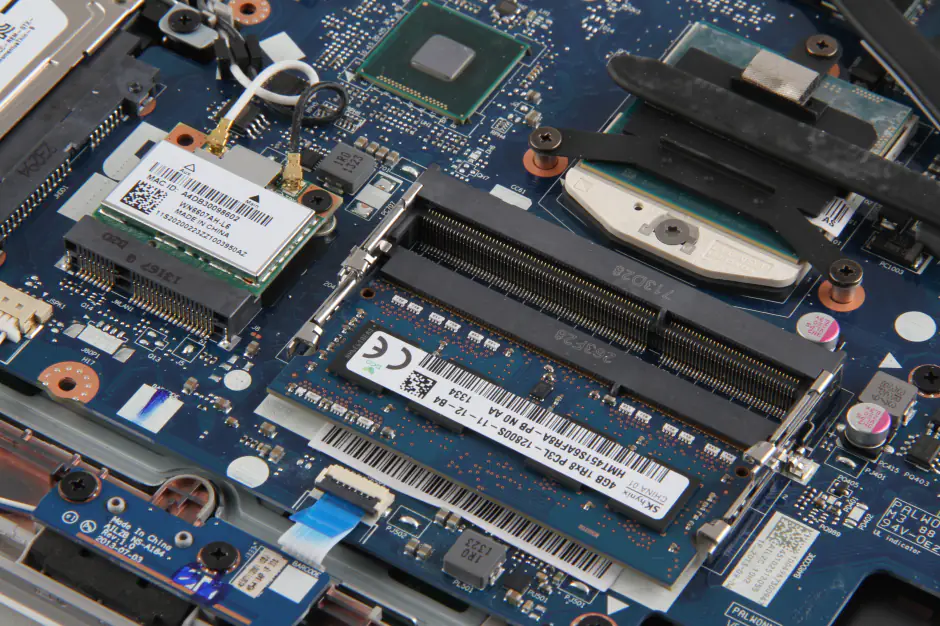 Remove the memory module