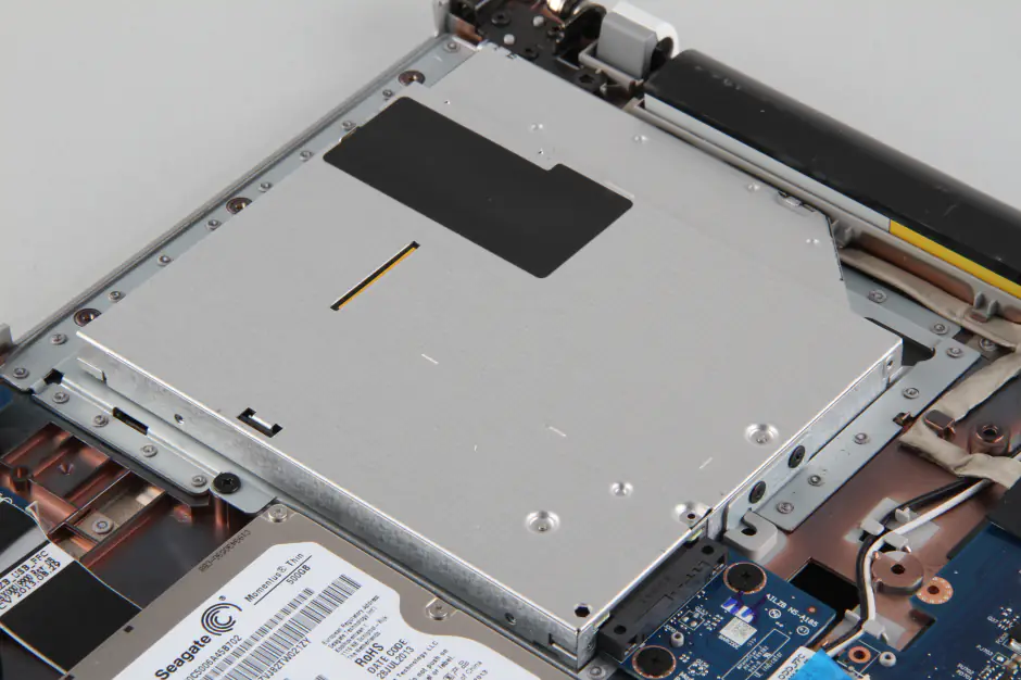 Remove the optical drive