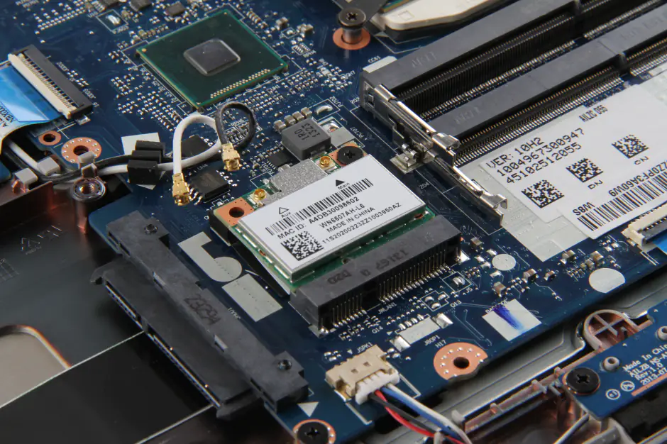 Remove the wireless card