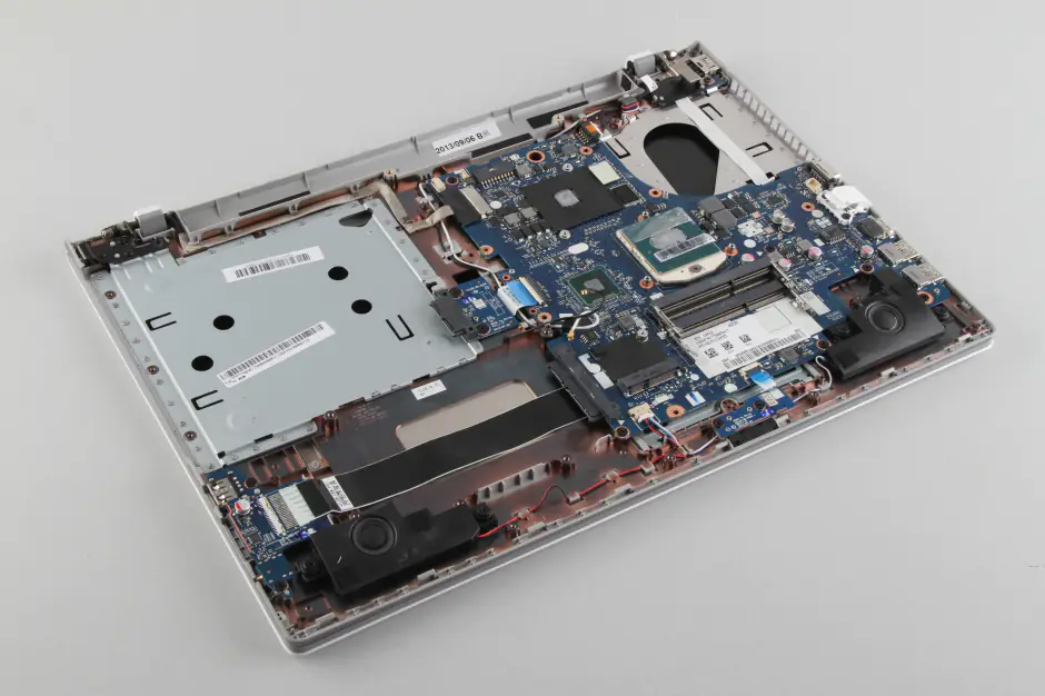 Remove the motherboard