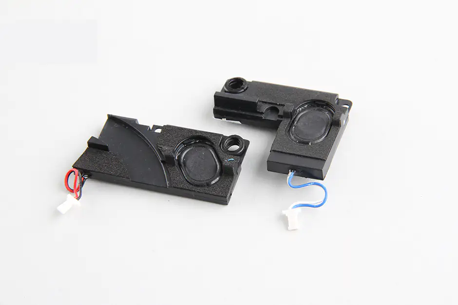 Left and right speakers