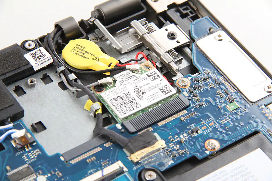 Remove the wireless card